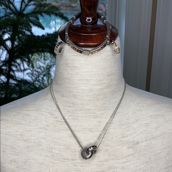 Brighton Jewelry - Brighton necklace, earrings, and bracelet set